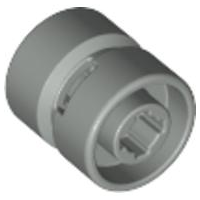 Wheel 11 x 12 with Hole Notched for Wheels Holder Pin in Light Gray