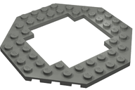 Plate Special 10 x 10 Octagonal Opening in Light Gray