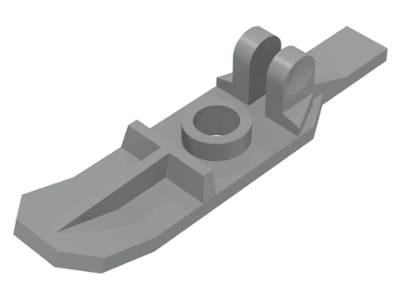 Sports Ski with Hinge in Light Gray