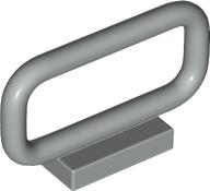 Bar 1 x 4 x 2 in Light Gray