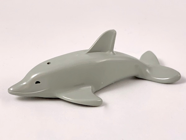 Animal, Dolphin (Normal Connection - Without Axle Holder) in Light Gray