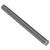 Duplo Technic Axle 6 in Light Gray