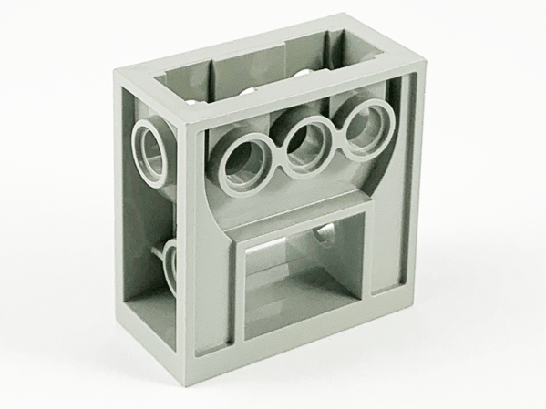 Technic Gearbox 2 x 4 x 3 1/3 in Light Gray