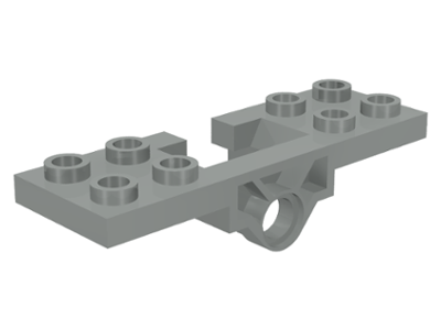 Technic Changeover Plate in Light Gray