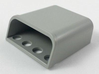 Technic Engine Air Scoop 4 x 4 x 1 1/3 in Light Gray
