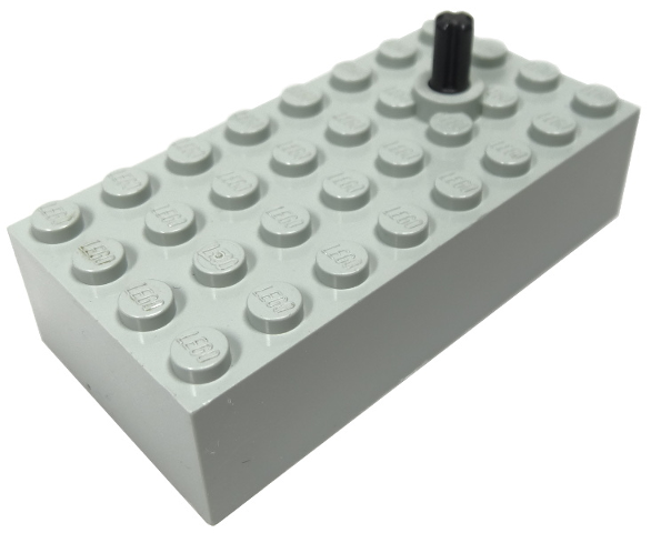 Control Unit, Train, 12V 4 x 8 x 1 2/3 Manual Switch Motor in Light Gray