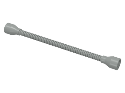 Flexible Hose 8.5L with Tabless Ends (Ends same color as Tube) in Light Gray