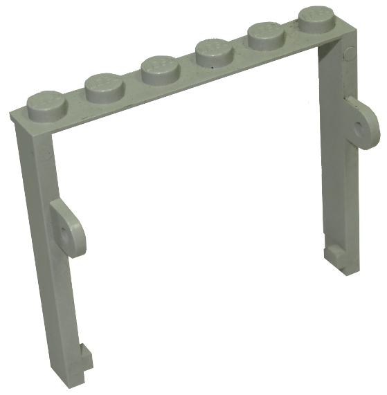 Garage Door Frame (Old style) - Studs in Light Gray