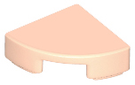 Tile Round 1 x 1 Quarter in Light Nougat