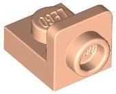 Bracket 1 x 1 - 1 x 1 Inverted in Light Nougat