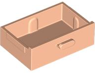 Cupboard 2 x 3 Drawer in Light Nougat
