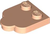 Plate Special 2 x 3 with Cloud Edge in Light Nougat