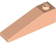 Brick Sloped 18° 4 x 1 in Light Nougat