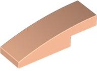 Brick Curved 3 x 1 x 2/3 in Light Nougat
