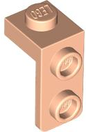 Bracket 1 x 1 - 1 x 2 in Light Nougat
