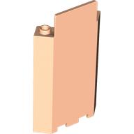 Panel 3 x 3 x 6 Corner Wall without Bottom Indentations in Light Nougat