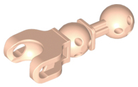 Large Figure Skeletal, Limb, 5L with Ball Joint on Axle and Ball Socket in Light Nougat