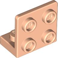 Bracket 1 x 2 - 2 x 2 Inverted in Light Nougat