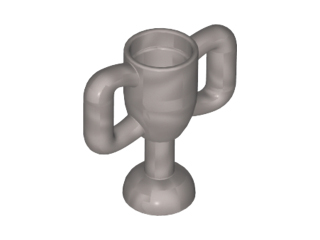 Equipment Trophy Cup Small in Flat Silver
