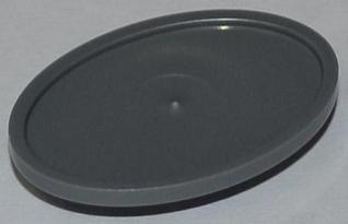 Equipment Oval Tray in Flat Silver