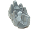 Large Figure Limb Cover, Armour with Rock Spikes in Flat Silver