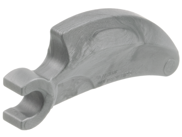 Creature Body Part, Barb Large (Claw, Talon) with Clip in Flat Silver