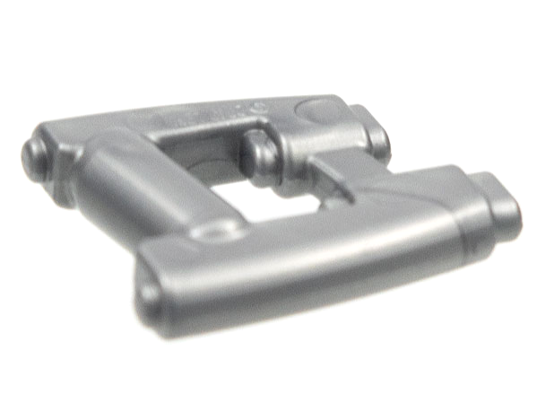 Weapon Gun / Blaster Small in Flat Silver