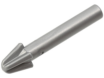 Weapon Harpoon [Smooth Shaft] in Flat Silver