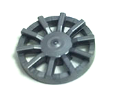Wheel Cover 10 Spoke - for Wheel 18976 in Flat Silver