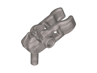 Launcher, Weapon Gun / Blaster / Shooter in Flat Silver