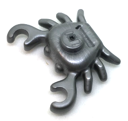 Animal, Crab in Flat Silver