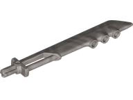 Large Figure Weapon Sword, 3 Bar Holes and Axle Hilt in Flat Silver