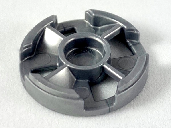 Weapon Disc in Flat Silver