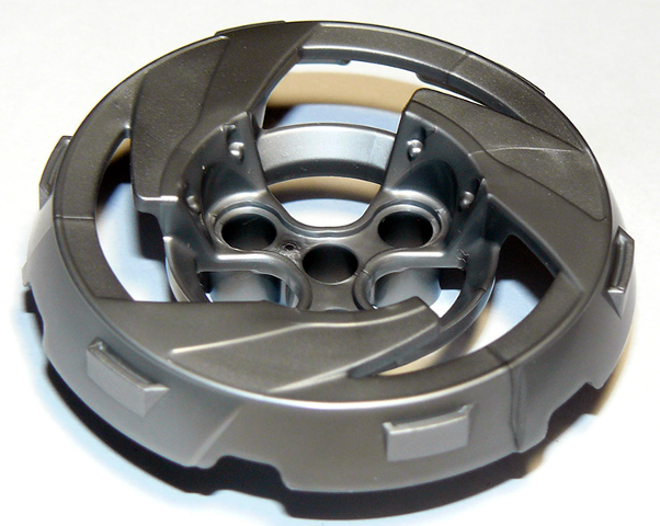 Rim 30 mm with 4 Pin Holes in Flat Silver