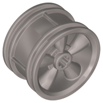 Wheel 30 x 20 5-Spoke in Flat Silver