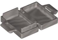 Bag / Briefcase in Flat Silver
