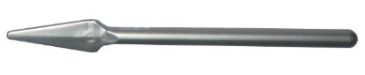 Weapon Pike / Spear Round End in Flat Silver
