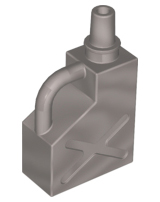 Duplo Fuel Container 1 x 2 x 2 in Flat Silver