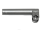 Technic Axle and Pin Connector, Perpendicular with Extension in Flat Silver