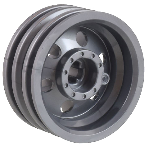 Wheel 30 x 14 in Flat Silver