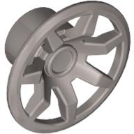 Wheel Cover 7 Spoke for Wheel 55982 in Flat Silver