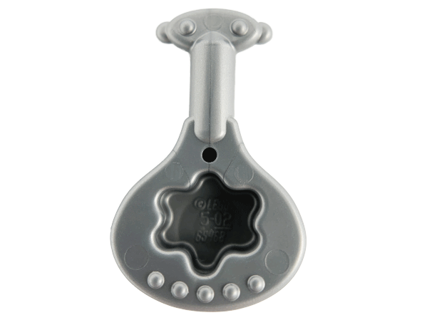 Musical Key in Flat Silver
