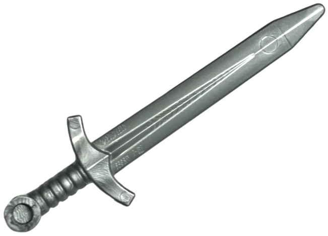 Weapon Greatsword in Flat Silver