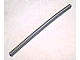 Hose, Ribbed 7mm D. 19L / 15.2cm in Flat Silver