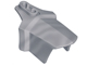 Large Figure Limb Cover, Armor, Shoulder in Flat Silver