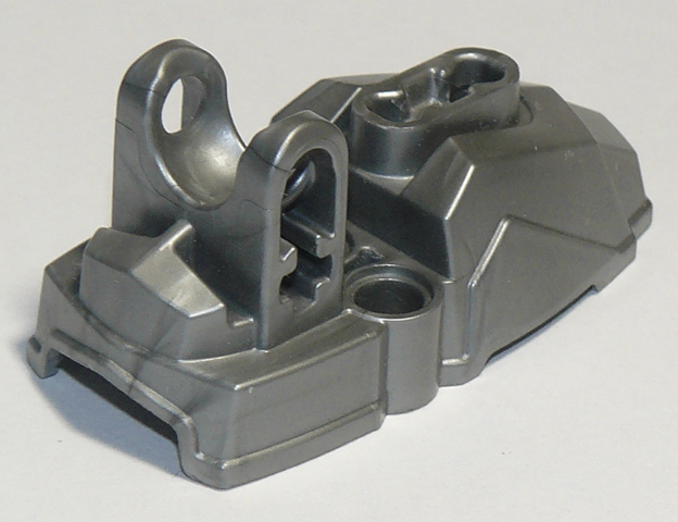Large Figure Foot, Type 2 in Flat Silver