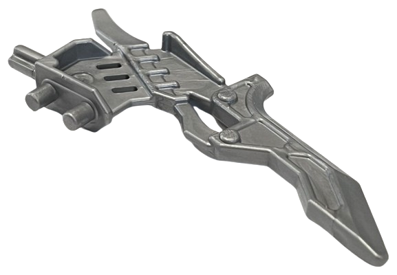 Large Figure Weapon Claw, Half in Flat Silver