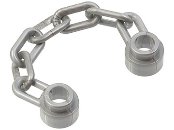 Chain 6L [5 Links] in Flat Silver