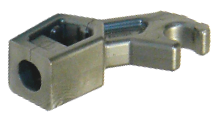 Arm Mechanical with Clip [Thick Support] in Flat Silver