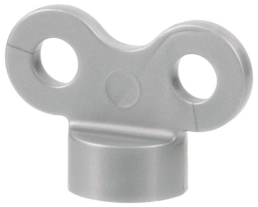 Equipment Winder Key [Toy] in Flat Silver